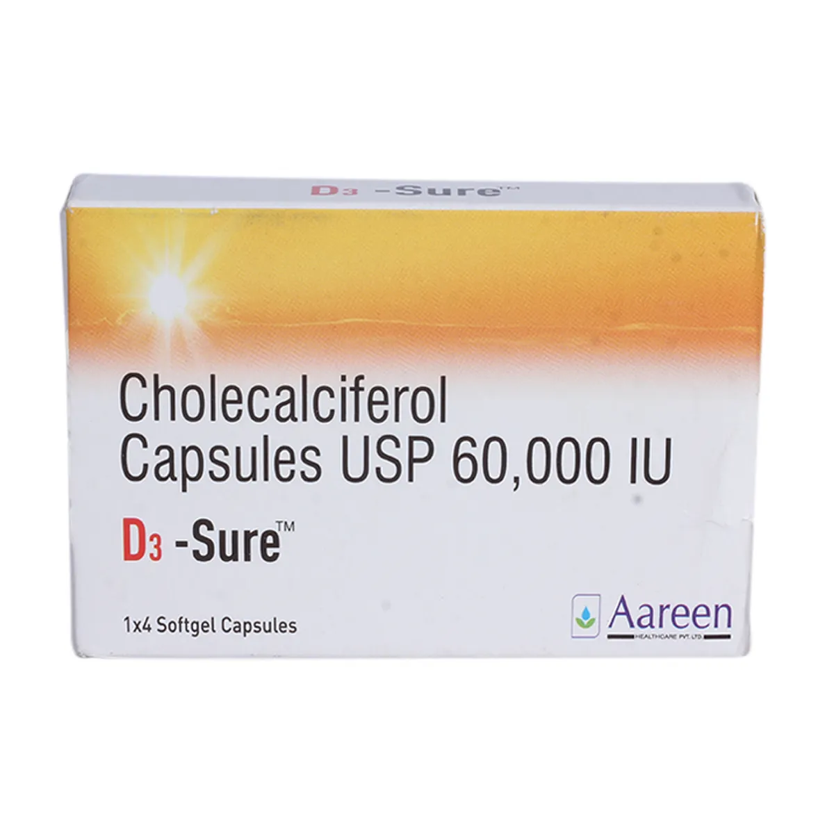 D3-Sure Soft Gelatin Capsule